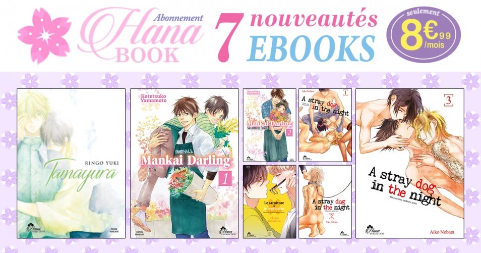 Hana Book : 7 nouveautés E-Book