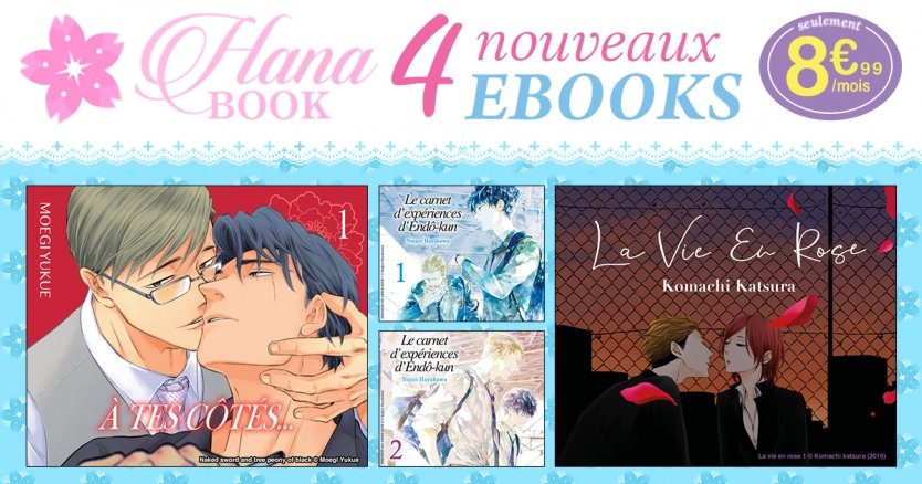Hana Book : 4 nouveautés E-Book de Décembre 2020