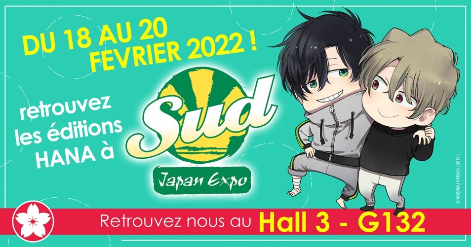 Retrouvez l'équipe Boy's Love à la Japan Expo Sud pour 3 jours exceptionnels !