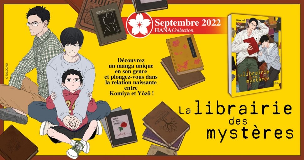 Nouvelle licence : La Librairie des mystères