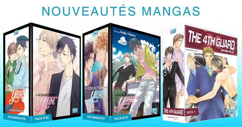 Nouveautés des mangas Boy's Love d'Avril 2015