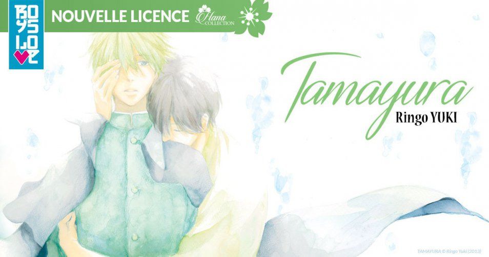 Nouvelle licence Yaoi d'IDP : Tamayura