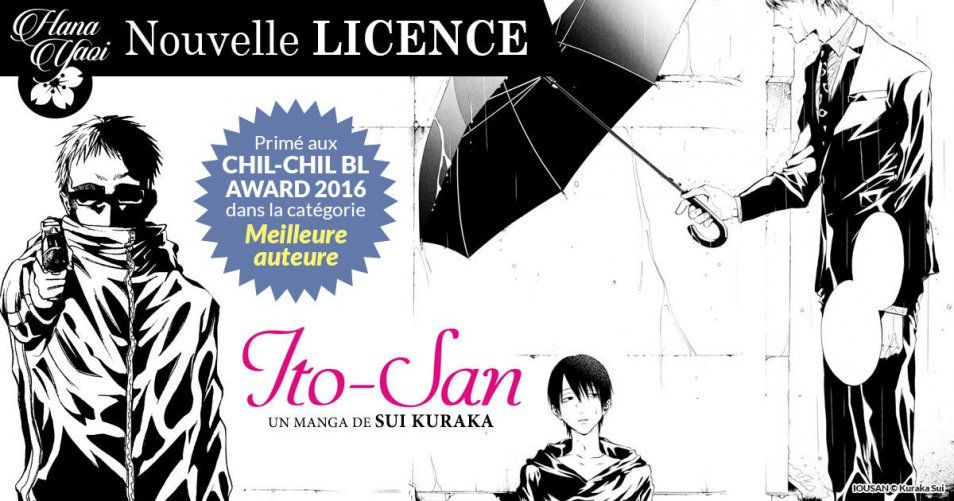 Nouvelle licence Yaoi d'IDP : Ito-San de Sui Kuraka