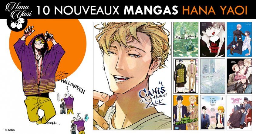 Nouveautés mangas Boy's Love - Novembre 2016