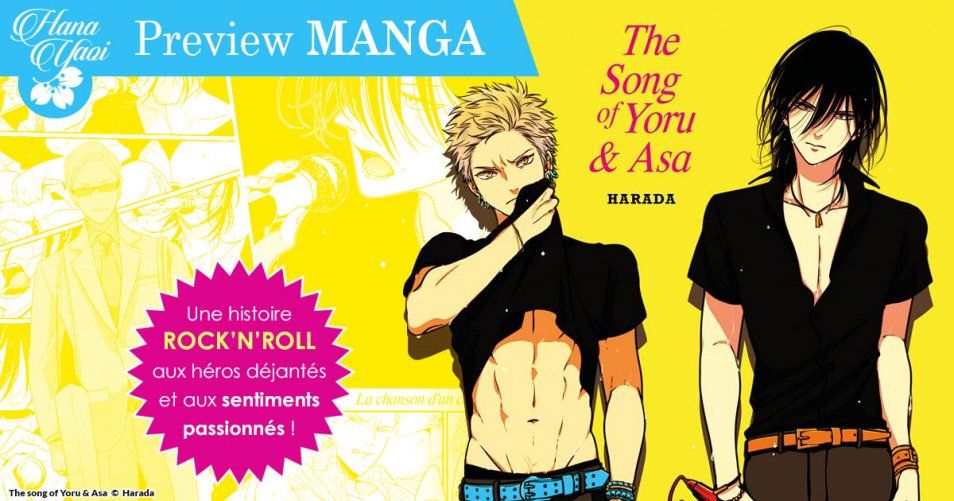 Preview du manga The song of Yoru & Asa de Harada
