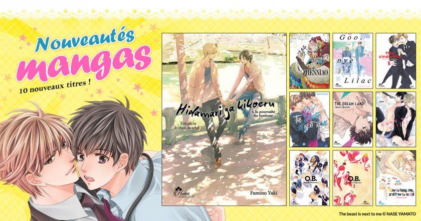Nouveautés mangas Boy's Love - Mai 2017