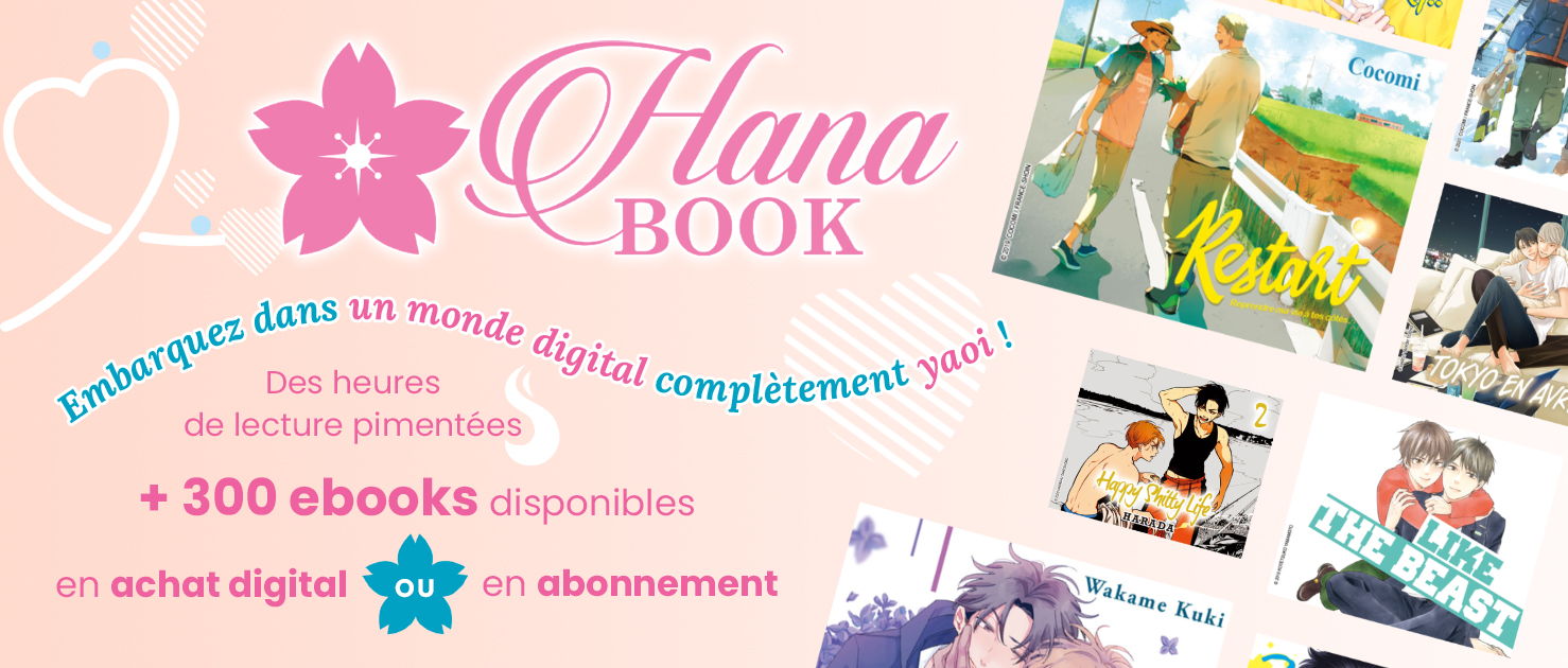 Hana Book : Plateforme E-Book de Boy's Love