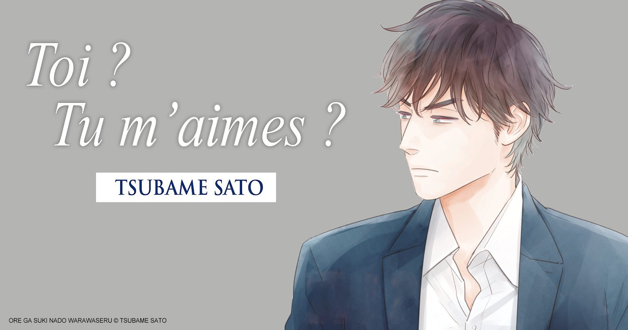 Toi ? Tu m'aimes ? | Hana Book : Manga Yaoi numérique