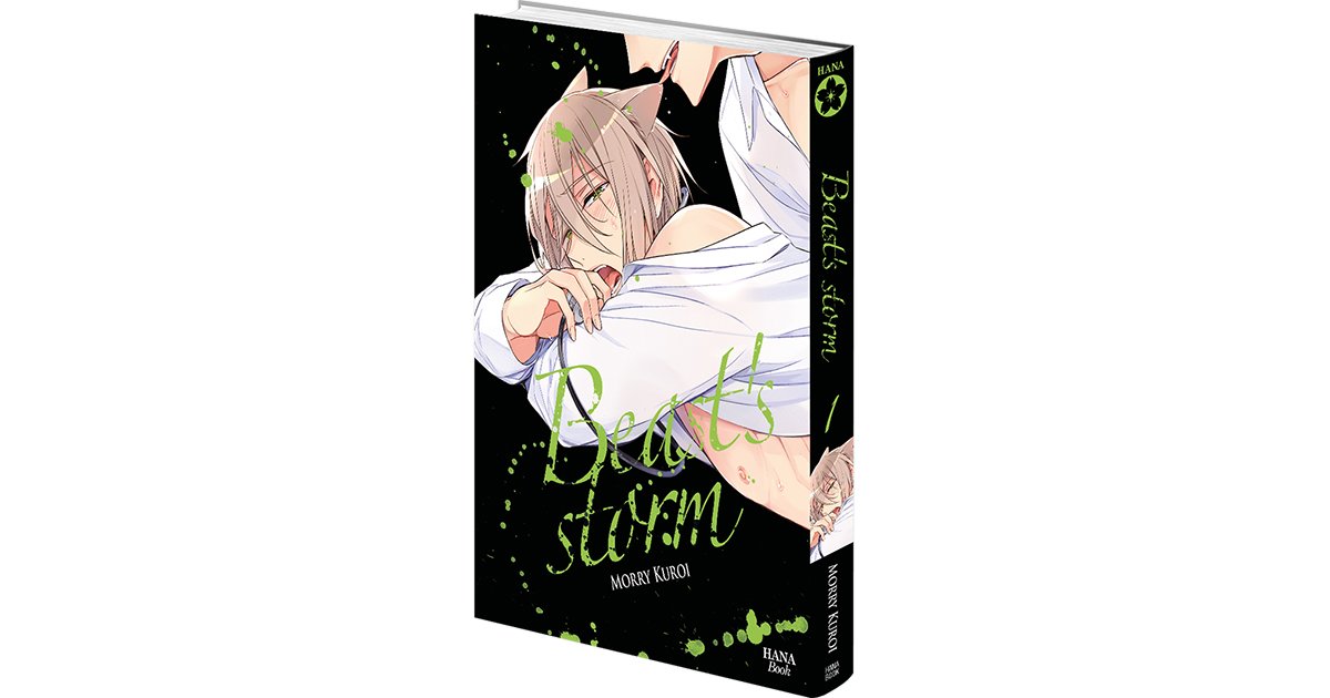 Beast's storm - Tome 1 | Hana Book : Manga Yaoi numérique
