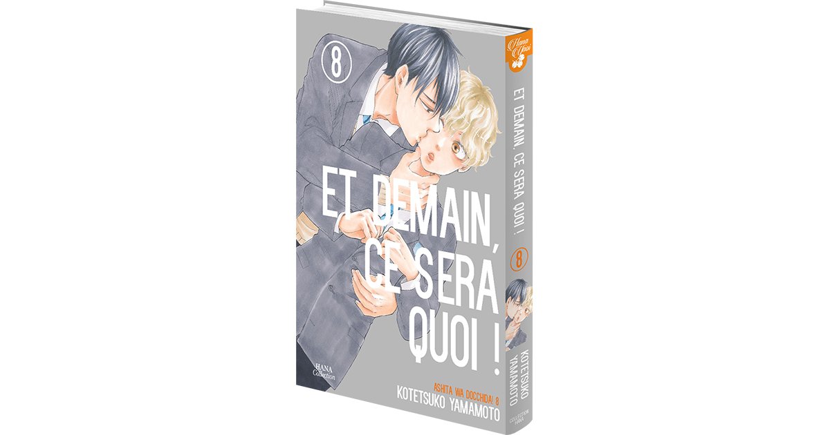 Et demain ce sera quoi ! - Tome 08 | Hana Book : Manga Yaoi numérique