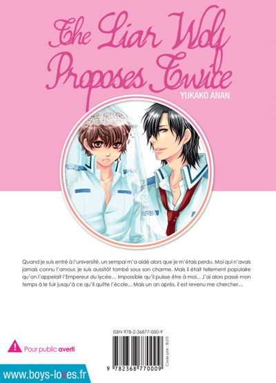 IMAGE 2 : Liar Wolf Proposes Twice - Livre (Manga) - Yaoi