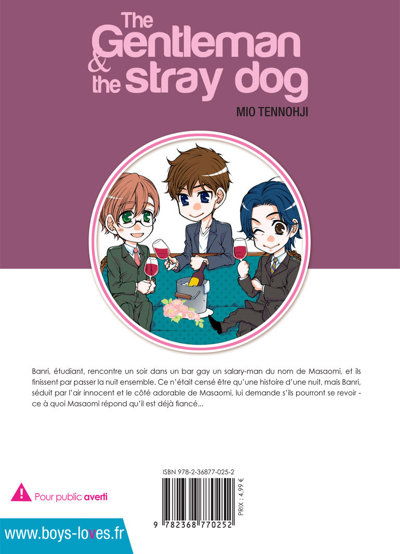 IMAGE 2 : The Gentleman And The Stray Dog - Livre (Manga) - Yaoi
