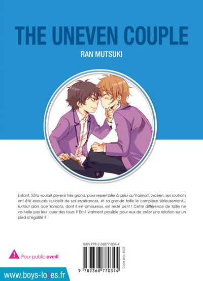 IMAGE 2 : The Uneven Couple - Livre (Manga) - Yaoi