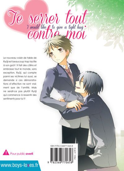 IMAGE 3 : Te Serrer Tout Contre Moi - Livre (Manga) - Yaoi