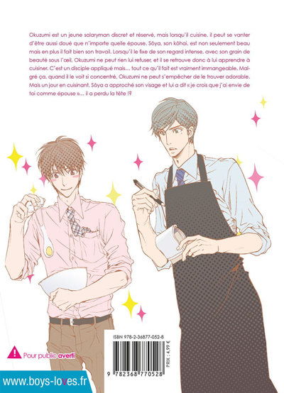 IMAGE 3 : The Cooking Men's Secret Flavor - Livre (Manga) - Yaoi