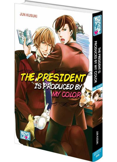 IMAGE 2 : The President is produced by my color - Livre (Manga) - Yaoi