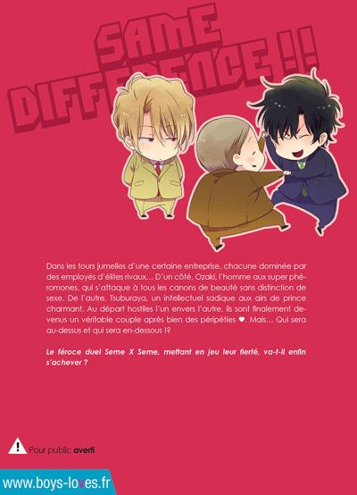 IMAGE 3 : Same Difference - Tome 02 - Livre (Manga) - Yaoi