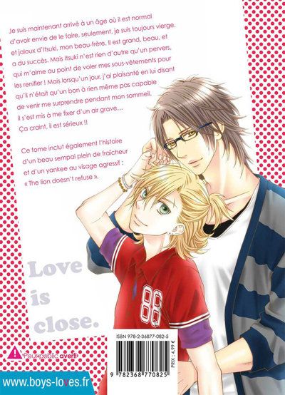 IMAGE 3 : Love is close - Livre (Manga) - Yaoi