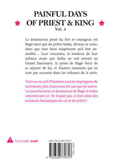 IMAGE 3 : Painful Days of Priest and King - The Priest Tome 5 - Livre (Roman)