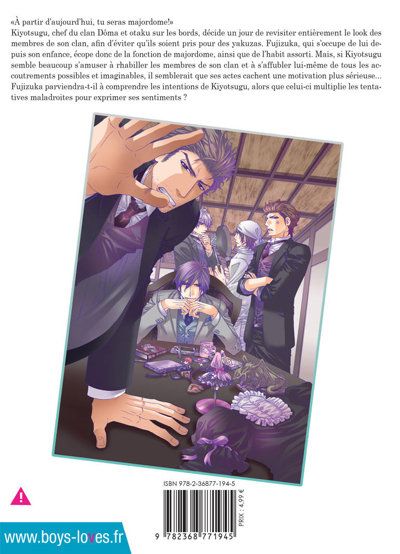 IMAGE 3 : Comment je suis devenu majordome - Livre (Manga) - Yaoi