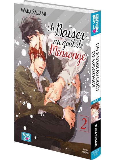 IMAGE 2 : Un Baiser au goût de Mensonge - Tome 02 - Livre (Manga) - Yaoi