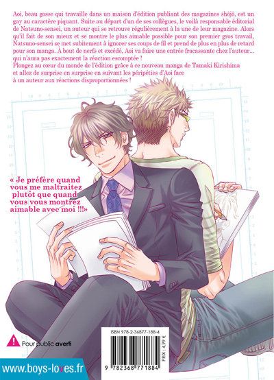 IMAGE 3 : Pointing Out Mistakes - Livre (Manga) - Yaoi