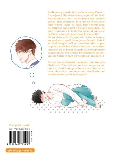 IMAGE 2 : I hate you, Sensei - Livre (Manga) - Yaoi - Hana Collection