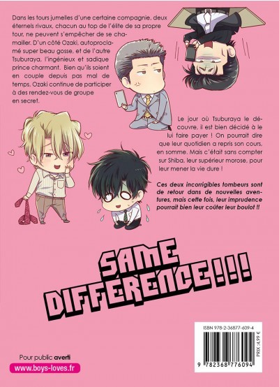 IMAGE 2 : Same Difference - Tome 06 - Livre (Manga) - Yaoi