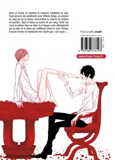 IMAGE 2 : La fleur et le vampire - Livre (Manga) - Yaoi - Hana Collection