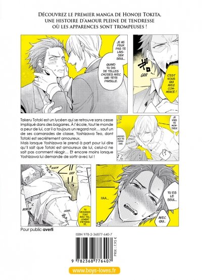 IMAGE 2 : Juste parce que je t'aime - Livre (Manga) - Yaoi - Hana Collection