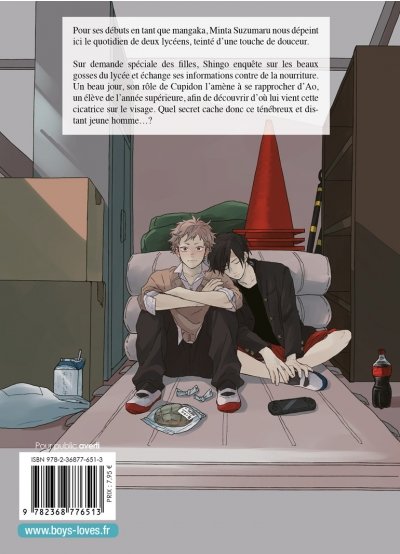 IMAGE 2 : Coup de foudre pour Cupidon - Tome 1 - Livre (Manga) - Yaoi - Hana Collection