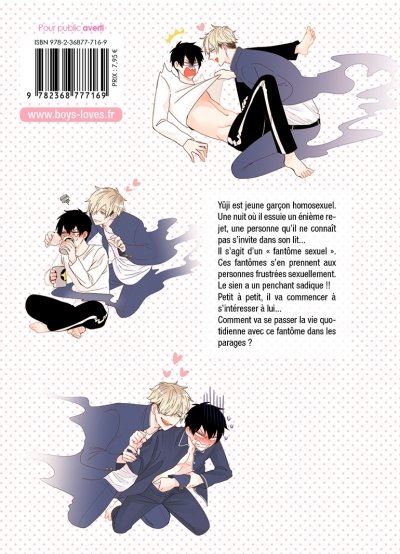 IMAGE 2 : Le fantome Sadique - Tome 01 - Livre (Manga) - Yaoi - Hana Collection