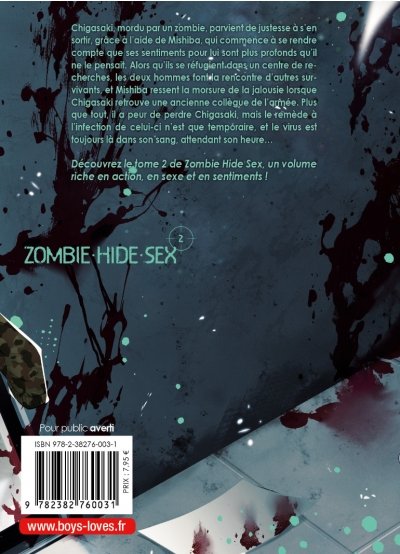 IMAGE 2 : Zombie Hide Sex - Tome 2 - Livre (Manga) - Yaoi - Hana Collection