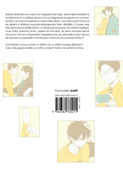 IMAGE 2 : J'en peux plus Sensei ! - Tome 1 - Livre (Manga) - Yaoi - Hana Book