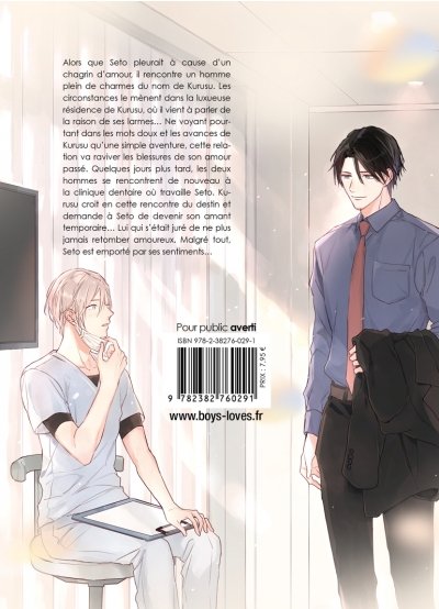 IMAGE 2 : Kiss my broken heart - Livre (Manga) - Yaoi - Hana Book