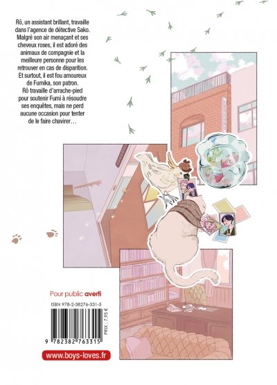 IMAGE 2 : Des détectives au poil - Livre (Manga) - Yaoi - Hana Collection