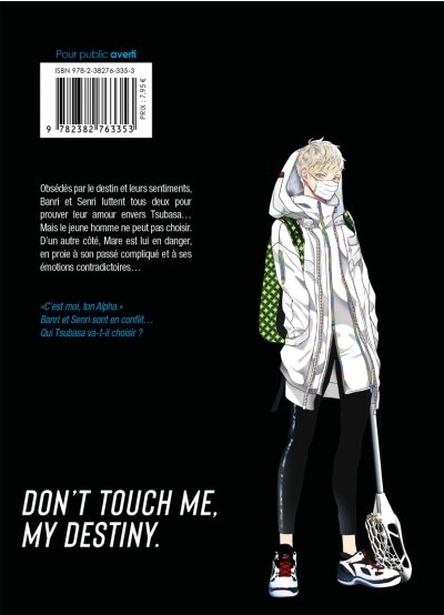 IMAGE 2 : Don't touch me, my destiny - Tome 02 - Livre (Manga) - Yaoi - Hana Book