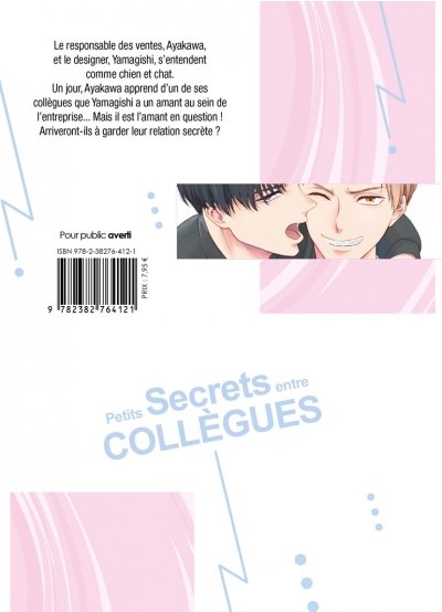 IMAGE 2 : Petits secrets entre collègues - Livre (Manga) - Yaoi - Hana Book