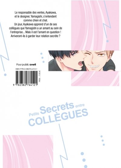 IMAGE 2 : Petits secrets entre collègues - Livre (Manga) - Yaoi - Hana Book