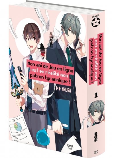 IMAGE 3 : Mon ami de jeu en ligne est en réalité mon patron tyrannique ! - Tome 01 - Livre (Manga) - Yaoi - Hana Book