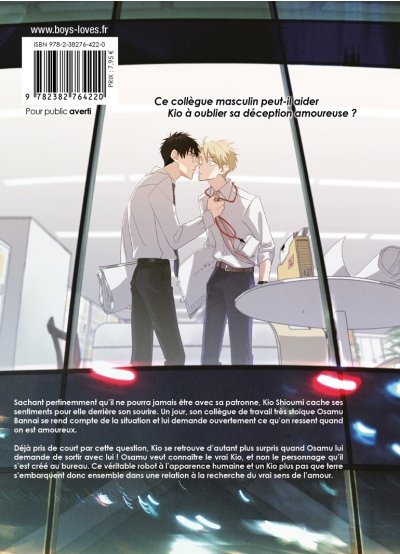 IMAGE 2 : Un amour de robot - Livre (Manga) - Yaoi - Hana Book