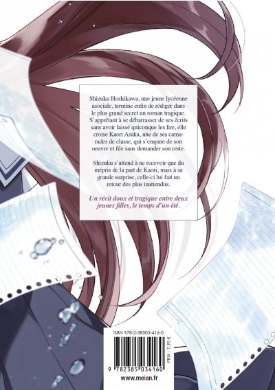 IMAGE 2 : Notre été éphémère - Tome 01 - Livre (Manga)