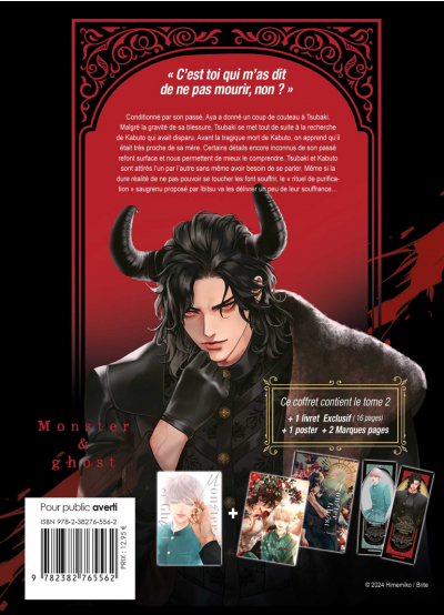 IMAGE 2 : Monster & Ghost - Tome 02 - Edition limitée - Livre (Manga) - Yaoi - Hana Collection