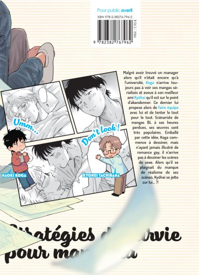 IMAGE 2 : Stratégies de survie pour mangaka - Livre (Manga) - Yaoi - Hana Book