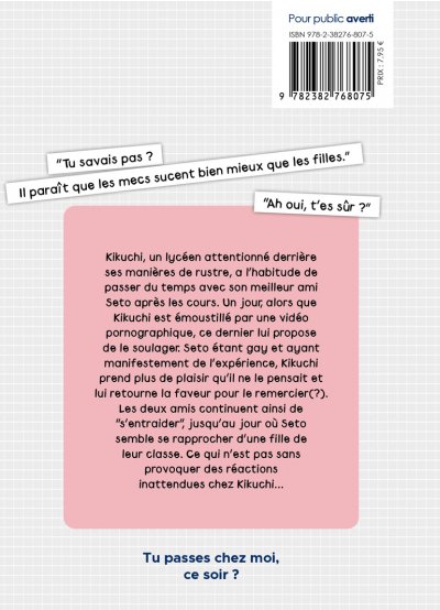 IMAGE 2 : Tu passes chez moi, ce soir ? - Tome 01 - Livre (Manga) - Yaoi - Hana Book