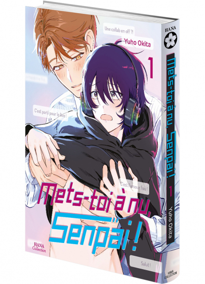 IMAGE 3 : Mets-toi à nu, senpai ! - Tome 01 - Livre (Manga) - Yaoi - Hana Collection