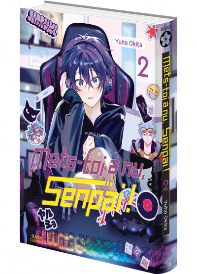 IMAGE 3 : Mets-toi à nu, senpai ! - Tome 02 - Livre (Manga) - Yaoi - Hana Collection