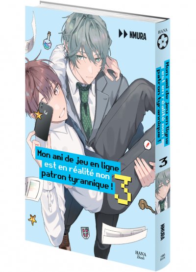 IMAGE 3 : Mon ami de jeu en ligne est en réalité mon patron tyrannique ! - Tome 03 - Livre (Manga) - Yaoi - Hana Book