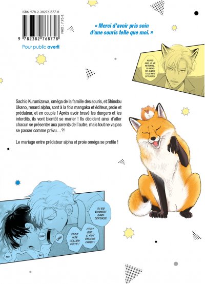 IMAGE 2 : La souris et le renard - Tome 03 - Livre (Manga) - Yaoi - Hana Book