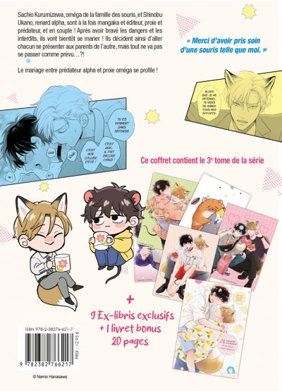 IMAGE 2 : La souris et le renard - Tome 03 - Collector - Livre (Manga) - Yaoi - Hana Book